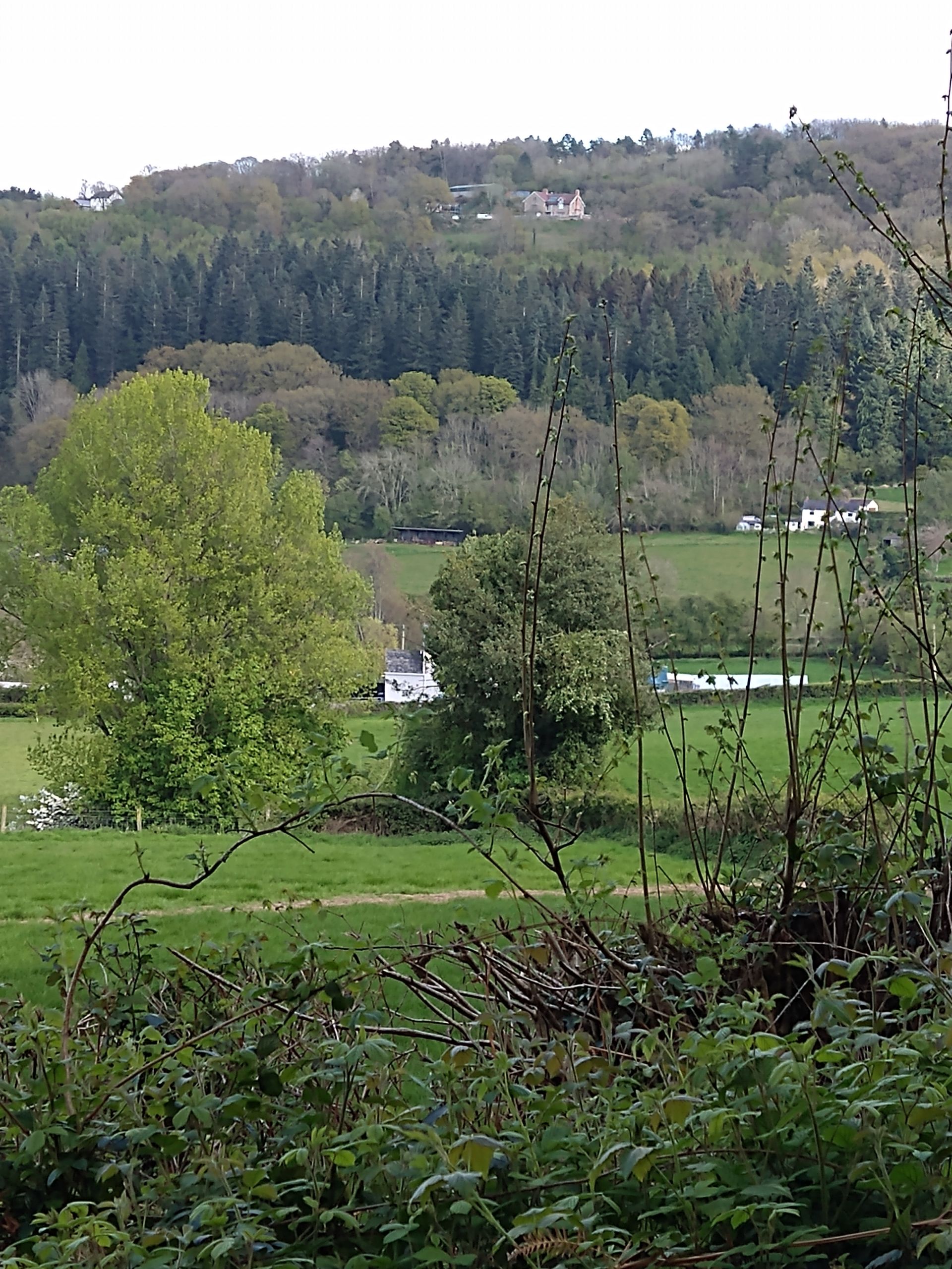 View over Lea from Bailey Lane End